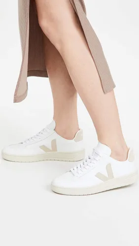 Vista 3 de Veja Tenis V-12 para mujer, Blanco