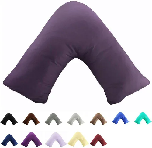 Vista 6 de TAOSON - Funda para almohada 100 % algodón de 300 hilos, funda para almohada, funda para cojín, con cremallera, solo funda, sin inserto Envelope