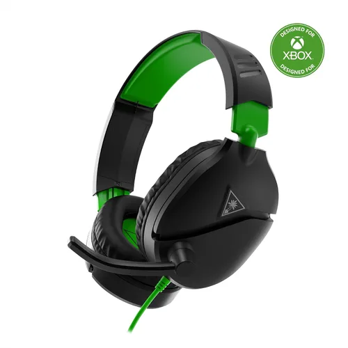 Vista 17 de Turtle Beach Recon 70 Multiplatform Gaming Headset for PS5, PS4, Xbox Series X S, Xbox One, PC & Mobile w/ 3.5mm Wired Connection - Flip-to-Mute