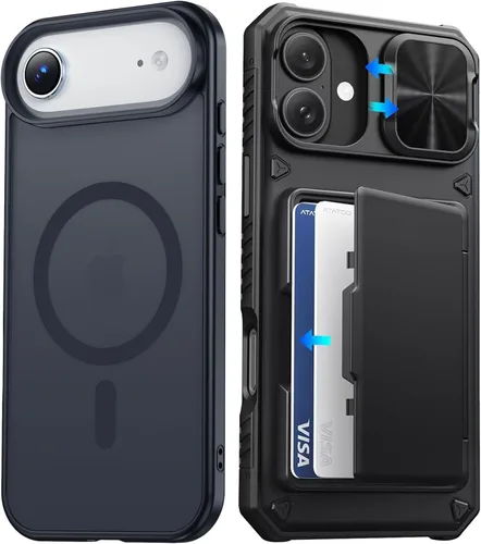 Vista 68 de Funda transparente para iPhone 11 con protector de pantalla, compatible con Magsafe, antiamarilleo, protección de grado militar, a prueba de golpes