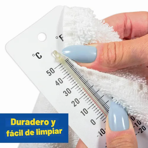 Vista 5 de LEARNING ADVANTAGE Termómetros para estudiantes, juego de 10, doble escala, sin mercurio, fáciles de leer, termómetros para ciencia en interiores