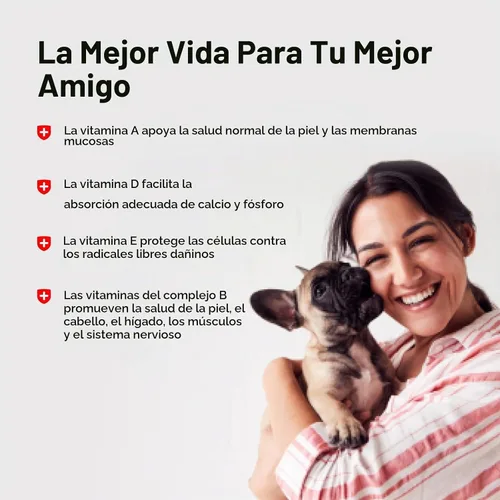 Vista 4 de Masticables multi-vitamínicos para perros Nutri-Vet, Perro Multivitamin for Dogs, Dog Multivitamins Chewable, Balanced Nutrition, Immune Support