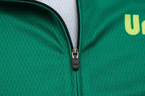 Vista 4 de Uriah Maillot de ciclismo para mujer de manga corta reflectante con bolsa trasera con cremallera