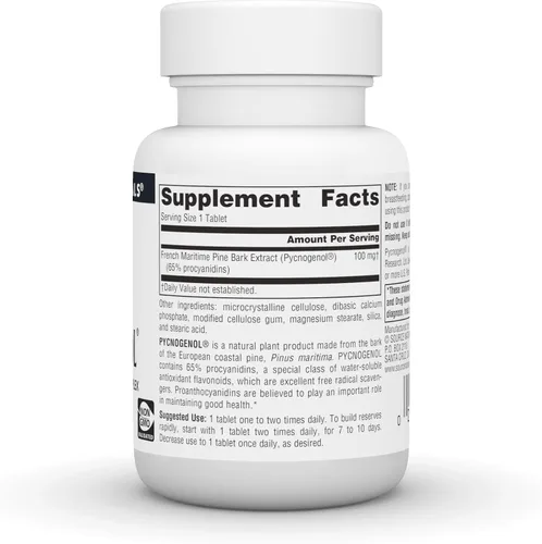 Vista 3 de Pycnogenol de Source Naturals, 0.003 onzas, SN0332, 1, 1
