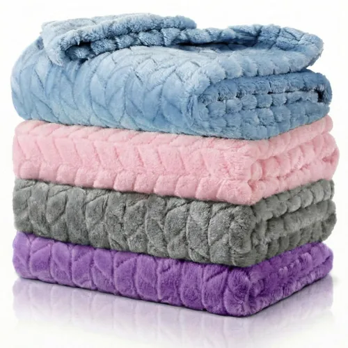 Vista 10 de Frienda Manta mullida para bebé, 4 piezas, manta mullida para niños y niñas, suave y cálida para bebés, recién nacidos, suministros de cama