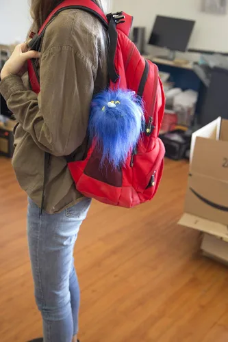 Vista 4 de Peluche con diseño de Screechers en colores brillantes y gritos de miedo (tienen ruido) juguetes de peluche para niños, niños, niñas, regalo ideal