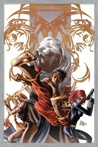 Vista 13 de Trends International Marvel Comics - Póster de pared Secret Avengers #7, 14.725 x 22.375 pulgadas, versión enmarcada de madera de granero