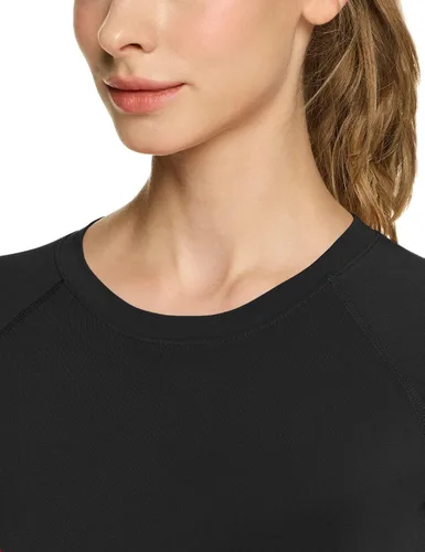 Vista 6 de TSLA - Paquete de 1 o 3 unidades de camiseta de compresión deportiva para mujer, ajuste fresco y seco, camiseta de manga larga para entrenamiento