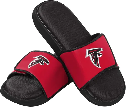 Vista 48 de FOCO mens NFL Team Logo Sport Shower Foam Slide Flip Flop Sandals