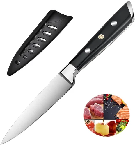 Vista 8 de Cuchillo de chef de 8 pulgadas, cuchillo de chef súper afilado, cuchillo de cocina para cocinero casero, cuchillo universal de acero inoxidable al