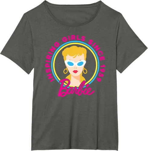 Vista 52 de Barbie - Camiseta inspiradora del 60 aniversario para niñas desde los 59 Negro