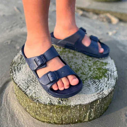Vista 6 de NORTY Toddler Sandals for Boys and Girls - Unisex Sandals for Kids - Toddler Summer Shoes With 2 Adjustable Buckle Straps