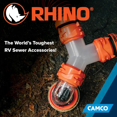 Vista 6 de Camco, fijación FLEX Rhino, Accesorio Wye