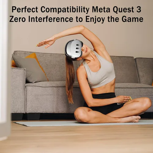 Vista 7 de DIDIMETA Head Strap Compatible with Quest 3 Oculus, Adjustable Elite Strap for Quest 3 Accessories, Enhanced Support and Comfort in VR Headset Strap