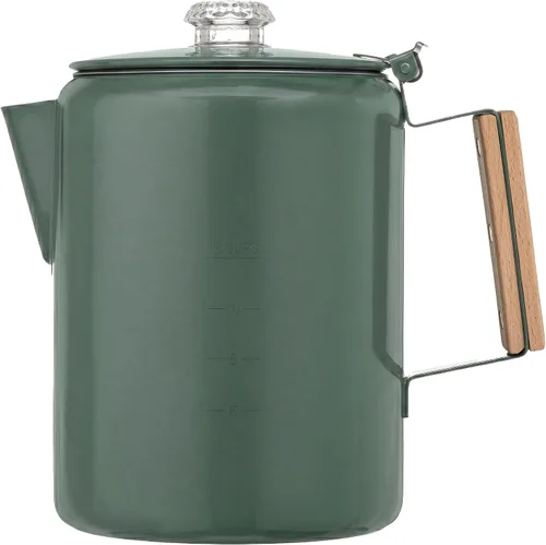 Vista 8 de COLETTI Bozeman Color Series - Cafetera percoladora - Cafeteras de camping - Percoladora favorita de campamento - Sin aluminio o plástico