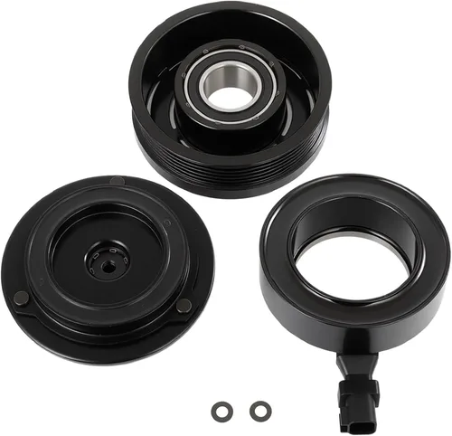 Vista 10 de cciyu Embrague del compresor de aire acondicionado 1993-1997 para Ford E-350 Econoline 7.3L 1993-1997 para Ford E-350 Econoline Club Wagon 7.3L