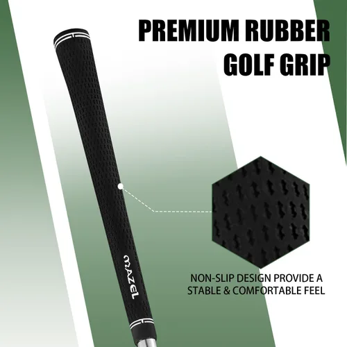 Vista 5 de MAZEL WM-X1/2 Hierros individuales para palos de golf para hombres 1,2,3,4,5,6,7,8,9, Pitching Wedge, Approach Wedge, Sand Wedge con ejes