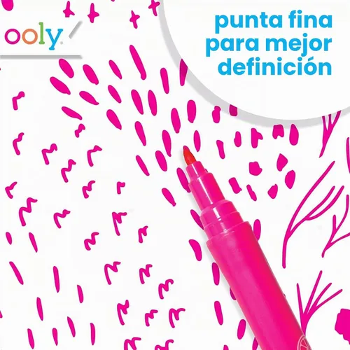 Vista 4 de OOLY Juego de 12 marcadores perfumados con aroma a fruta Yummy Yummy para Marcadores perfumados de frutas deliciosas