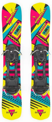Vista 7 de Esquís Cuchillas de nieve Skiblades Esquís cortos Mini esquís para nieve de Snowfeet 25.6 in