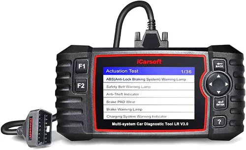 Vista 8 de iCarsoft LR V3.0 para Land Rover/herramienta de diagnóstico de Jaguar con el VIN/prueba rápida/prueba de actuación auto