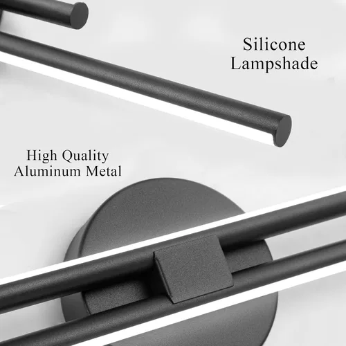 Vista 4 de EDISLIVE Moderna lámpara LED regulable para tocador, accesorios de iluminación de pared para tocador de baño, accesorios de iluminación para espejo