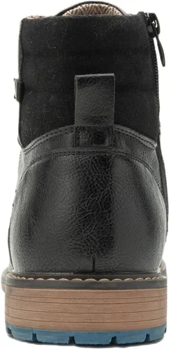 Vista 4 de Botas de hombre para el trabajo, combate, motocicleta, casuales, tipo Oxford