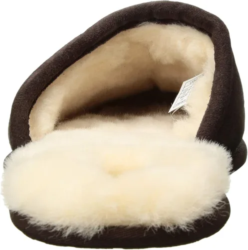 Vista 3 de UGG Pantuflas para hombre, Marrón