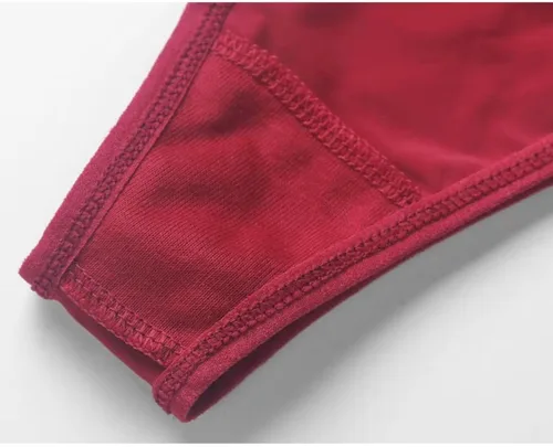 Vista 3 de Timothee Ropa interior sexy para mujer, tanga, tanga cruzada para mujer
