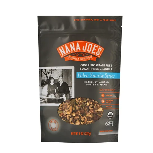 Vista 12 de Nana Joes Granola Serie Paleo Arándano, mantequilla de almendras y nuez Hecho a mano sin gluten, vegano, saludable, orgánico, a base de plantas