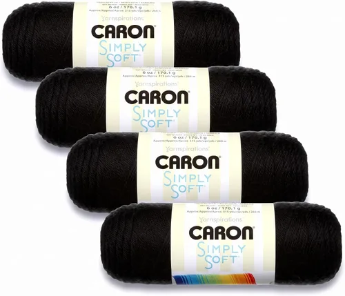 Vista 12 de Madejas de hilo Simply Soft H97003 6-onzas/315-yardas Rojo otoñal