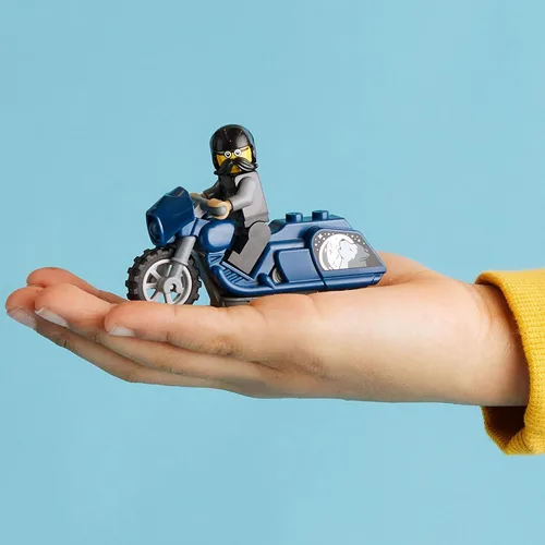 Vista 6 de LEGO City Stuntz Touring Stunt Bike 60331 - Juego de juguetes de construcción; bicicleta de volante para niños, niñas y niños a partir de 5 años