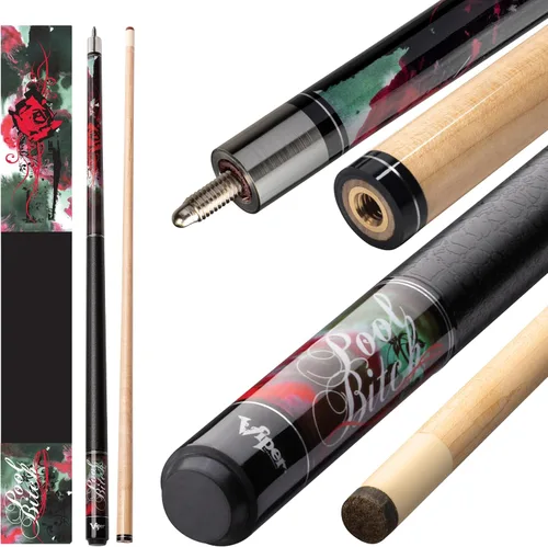 Vista 14 de Viper by GLD Products Underground 58" Pool Cue Stick, 9 Styles, 18-21 Ounce Sangre celta