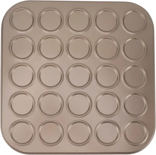 Vista 7 de Zerodis Molde superior para magdalenas, revestimiento antiadherente que libera fácilmente muffins, resistente a altas temperaturas, bandeja