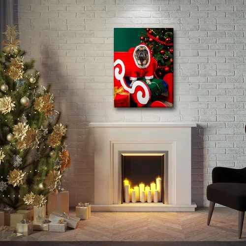 Vista 2 de YONICA Imagen en lienzo personalizada de tus fotos, impresión artística de pared personalizada de 24 x 32 pulgadas para decoración del hogar, lienzo