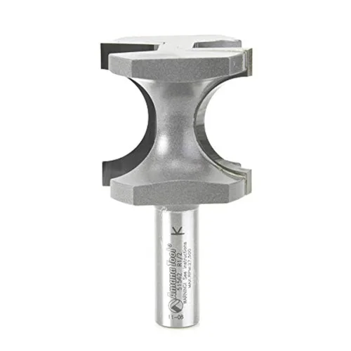 Vista 2 de Amana Tool - 51557 punta de carburo con punta redondeada 1/4 de radio x 1 diámetro x 1 vástago de 1 2
