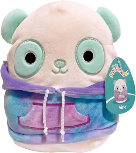 Vista 2 de Squishmallows Peluche Kellytoy con licencia oficial de 8 pulgadas, juguete coleccionable suave y esponjoso de animales frutales - Añade glamour a tu
