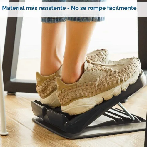 Vista 7 de StrongTek Tabla Inclinada Portátil, Ligera de 3.7 libras, Tabla de Estiramiento de Pantorrillas Ajustable de 5 Niveles (20°–50°) con Superficie