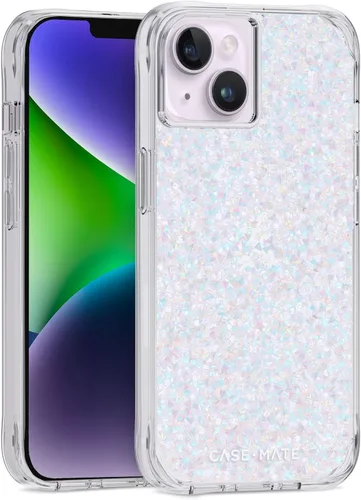 Vista 12 de Case-Mate Funda para iPhone 15 Plus/14 Plus de 6.7 pulgadas, toque de perla [protección contra caídas de 10 pies] [compatible con MagSafe] Funda