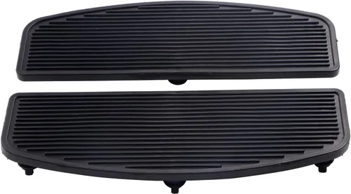 Vista 4 de Estriberas de goma para Harley Touring Softail Negro