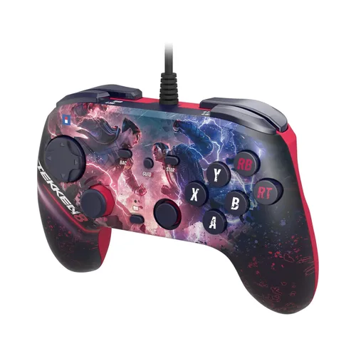 Vista 4 de HORI Fighting Commander OCTA (TEKKEN 8 Edition) for Windows PC - Tournament Grade Wired Fightpad Officially Licensed by Bandai Namco Entertainment
