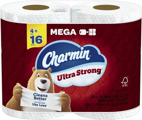 Vista 18 de Rollos dobles de papel higiénico ultra fuerte Charmin - 18