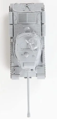 Vista 6 de ZVEZDA 5011 - Tanque pesado soviético IS-2 - Kit de plástico sin pintar - Escala 1:35 94 piezas 5.4" / 13.8 cm