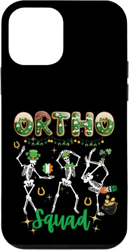 Vista 12 de Funda ortopédica a juego para iPhone 15 Ortho St Patricks Squad