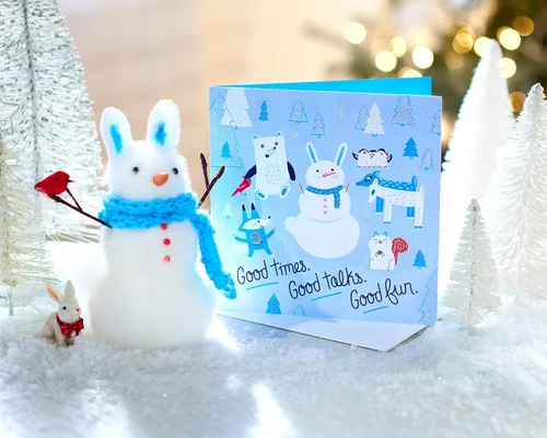 Vista 4 de Tarjeta de Navidad de American Greetings (Alegría Todo el Año)