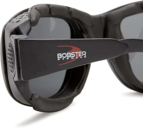 Vista 4 de Bobster SL3096 Sport and Street Prescription Ready - Gafas de sol, montura negra, 3 lentes (ahumadoámbar y transparente), talla única