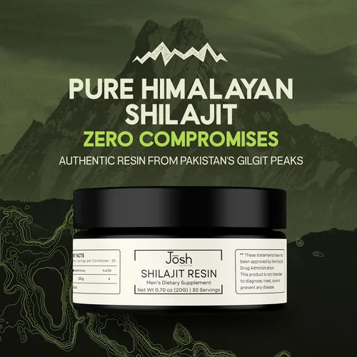 Vista 9 de Resina Shilajit pura del Himalaya, 70% más de ácido fúlvico y más de 85 minerales para energía y enfoque, refuerzo de niveles T, estándar de oro