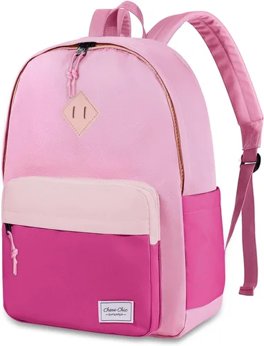 Vista 12 de Chase Chic Mochila infantil para niñas – Mochilas escolares de 17 pulgadas para niños pequeños para niños de 6 a 12 años – Bolsa de libros