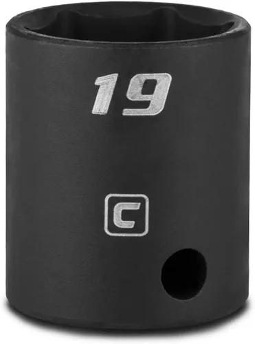 Vista 11 de Capri Tools Zócalo de impacto poco profundo de 0.236 in, accionamiento de 3/8 pulgadas, 6 puntos, métrico