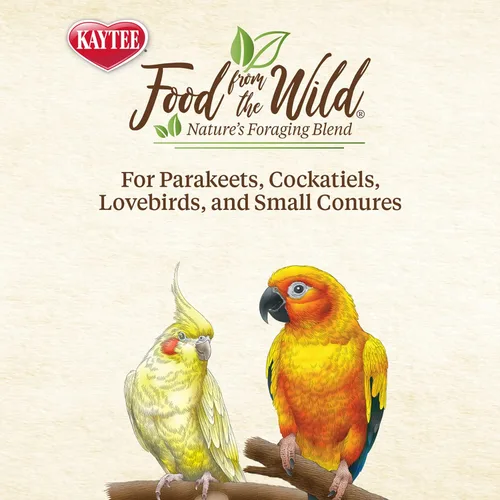 Vista 6 de Kaytee Food From The Wild Golosinas Naturales para Aves Mascotas, 3 oz