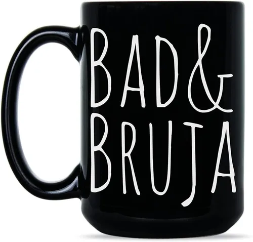 Vista 4 de We Got Good Taza de café de bruja Bad and Bruja Wiccan